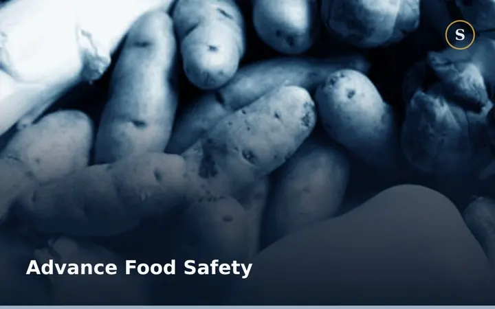 Advance Food Safety Training